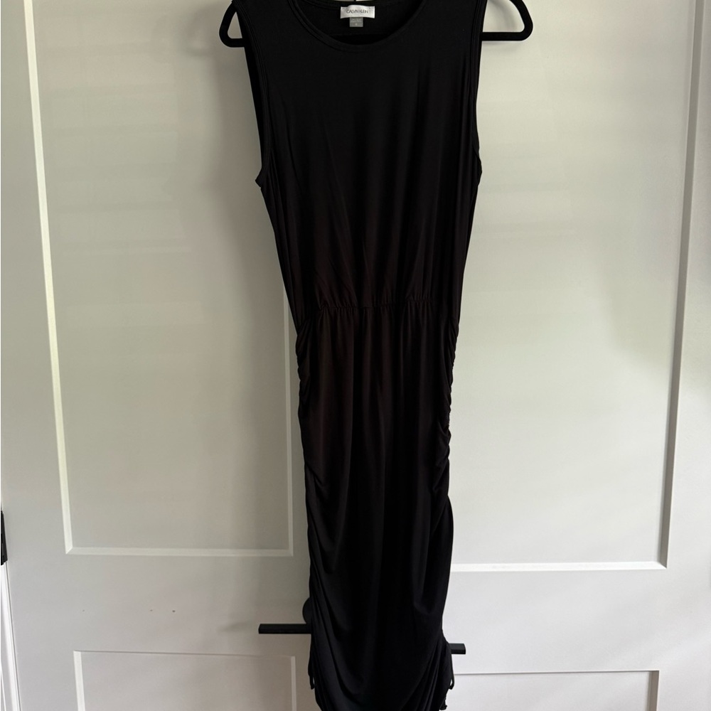 Calvin Klein Black Midi Dress